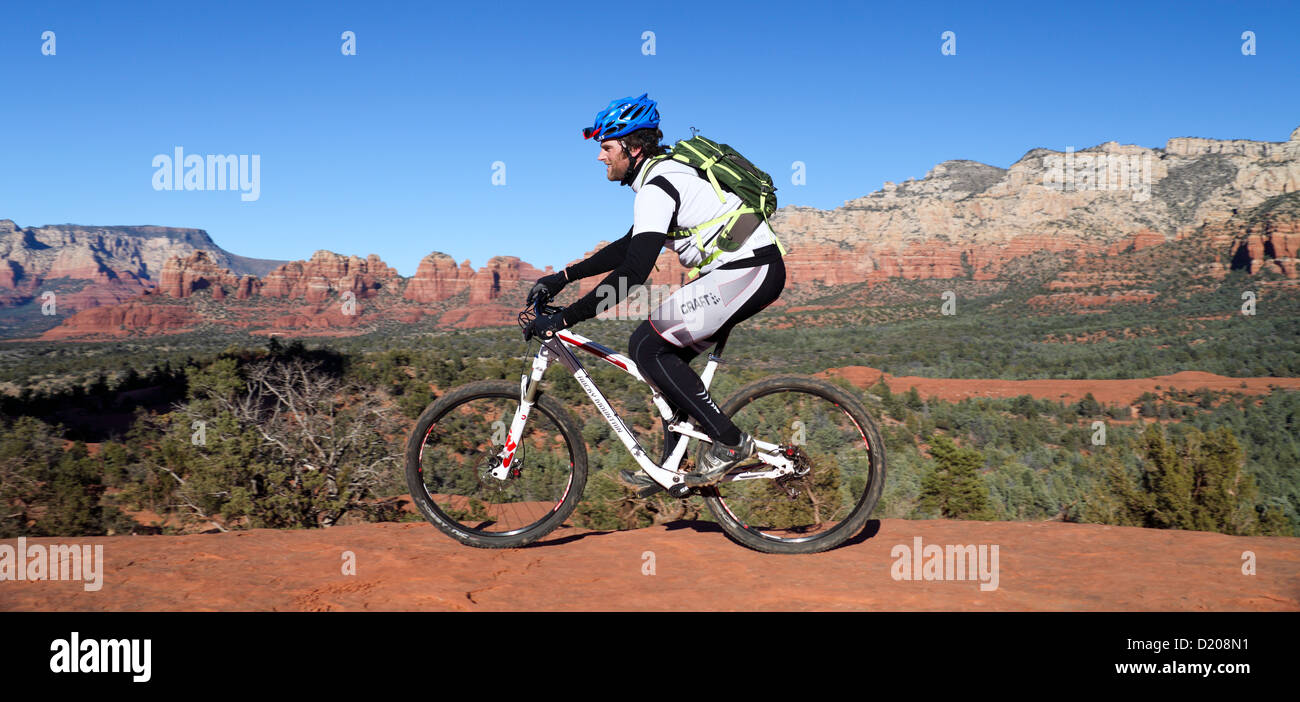 Vélo de montagne explorer Sedona Banque D'Images