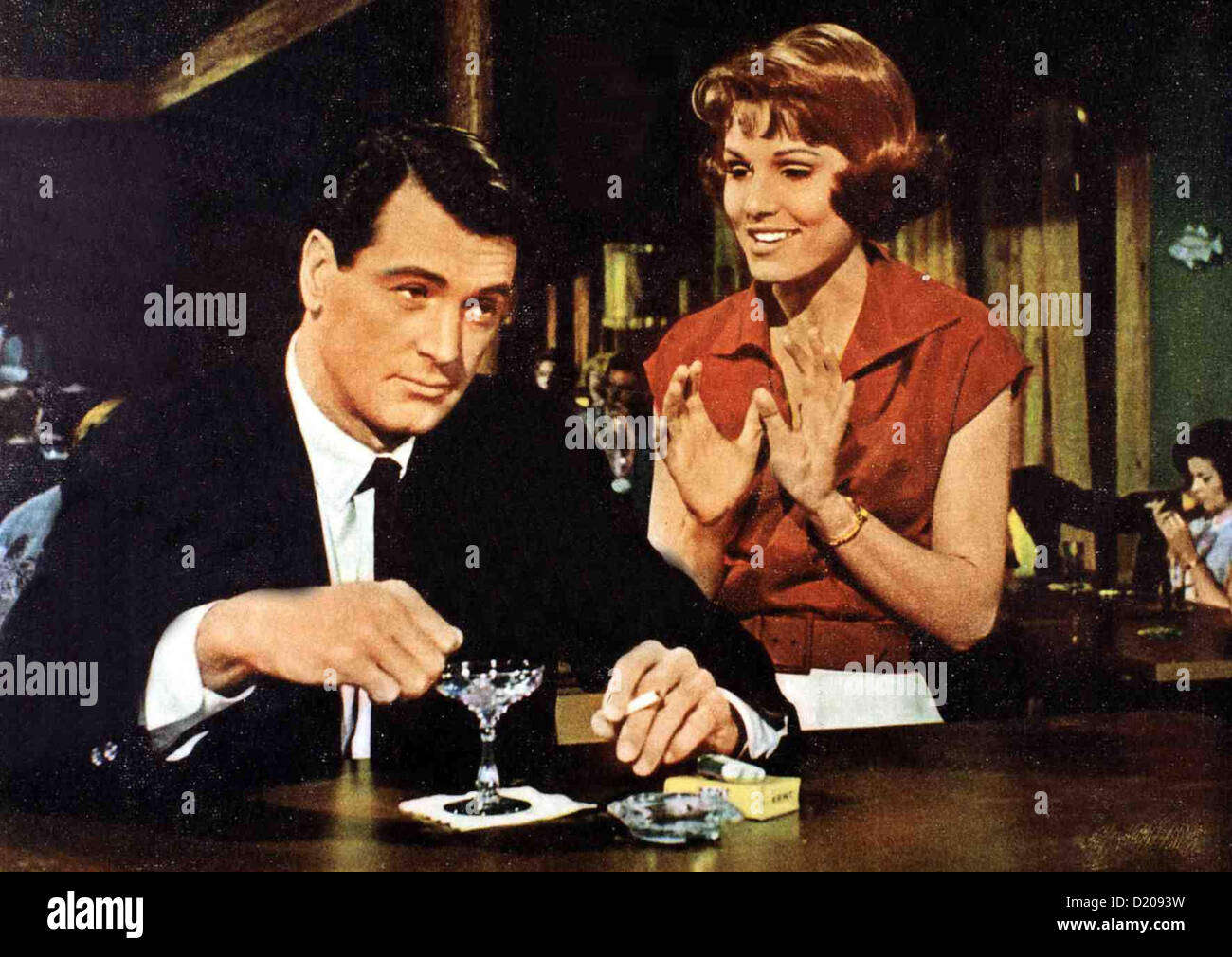 Ein Goldfisch der Leine Man's favorite Sport ? Rock Hudson, Paula Prentiss PR-Agentin Abigail Page (Paula Prentiss), dass Banque D'Images