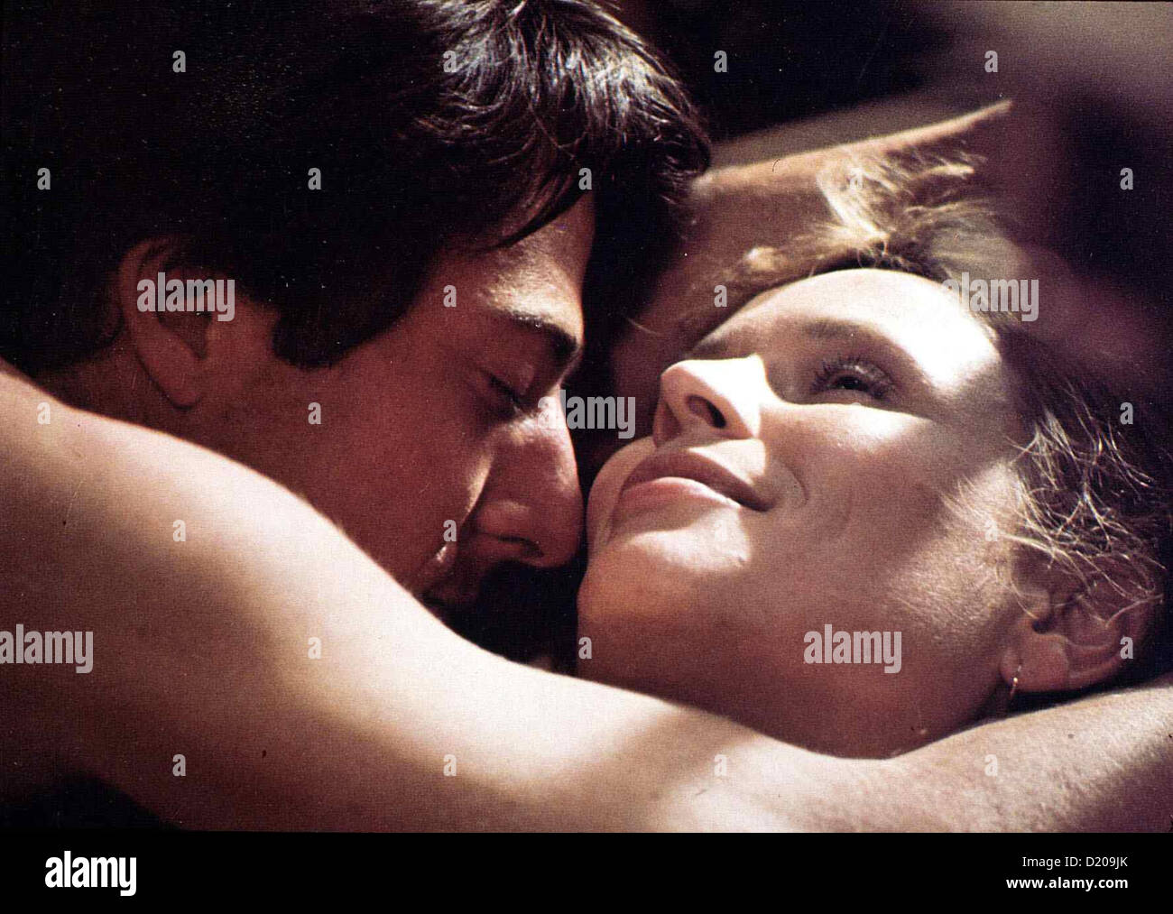 Marathon Man Marathon-Mann der, Dustin Hoffmann, Marthe Keller Babe (Dustin Hoffman) kann und entkommen flieht die en terre rouge Banque D'Images