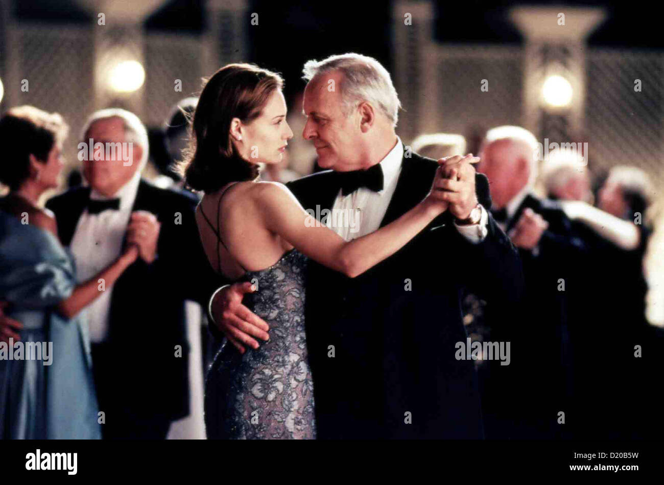 Rendezvous Mit Joe Black Rencontrez Joe Black Susan Parrish (Claire Forlani), William Parrish (Sir Anthony Hopkins) *** Les Banque D'Images