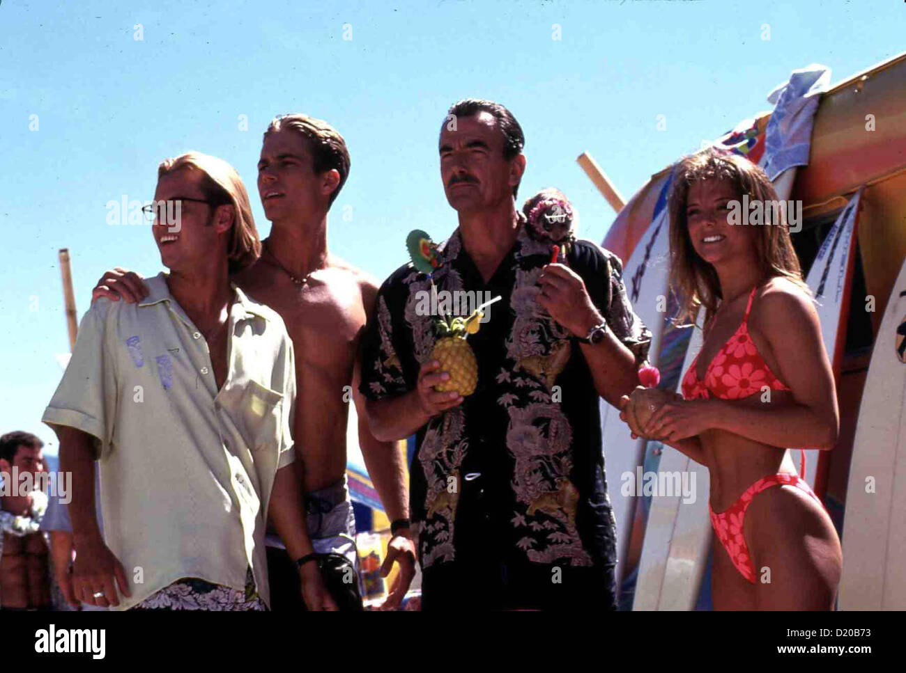 Road Trip in Chaos Rencontrez Deedles Deedle ragoût (Steve van Wormer), Phil Deedle (Paul Walker), Elton Deedle (Eric Braeden), Banque D'Images