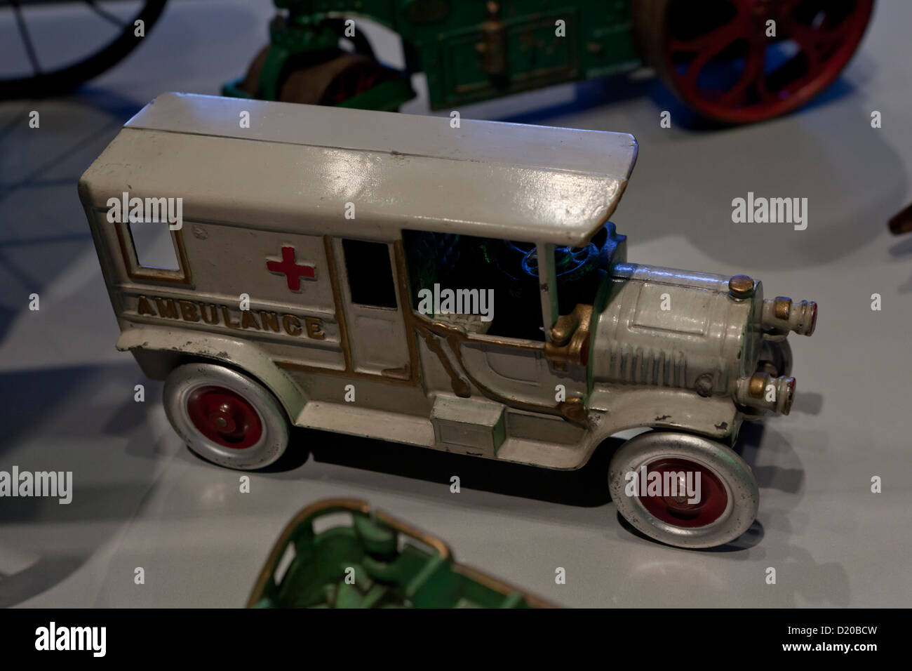 Die antique toy ambulance en fonte - USA Banque D'Images