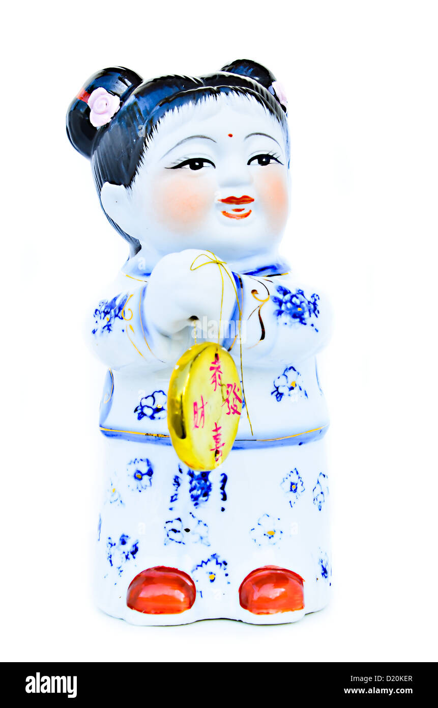 Chinese Girl dolls. Banque D'Images