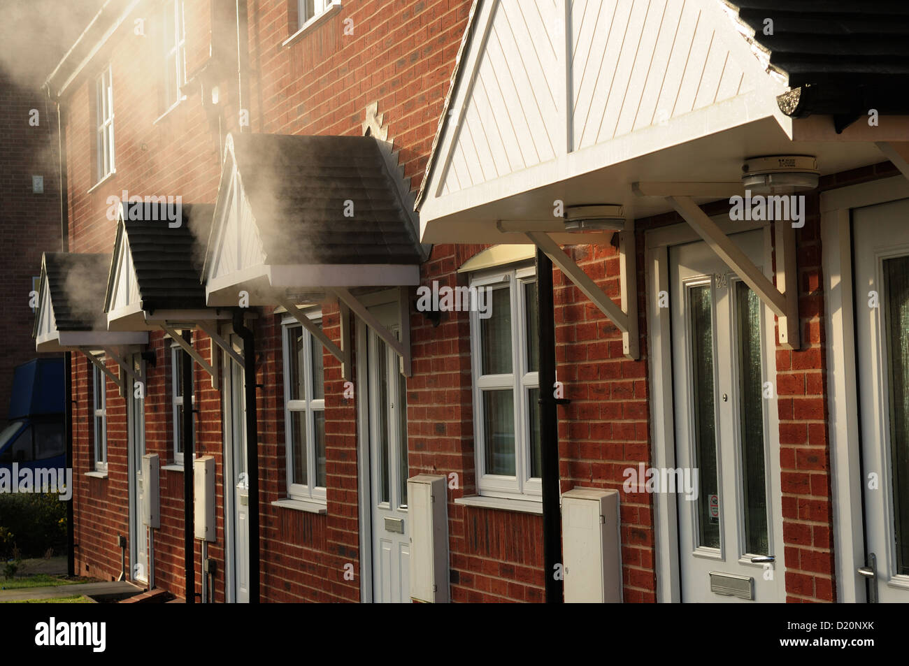 Accueil chauffage centrale vapeur condensation ,. Banque D'Images