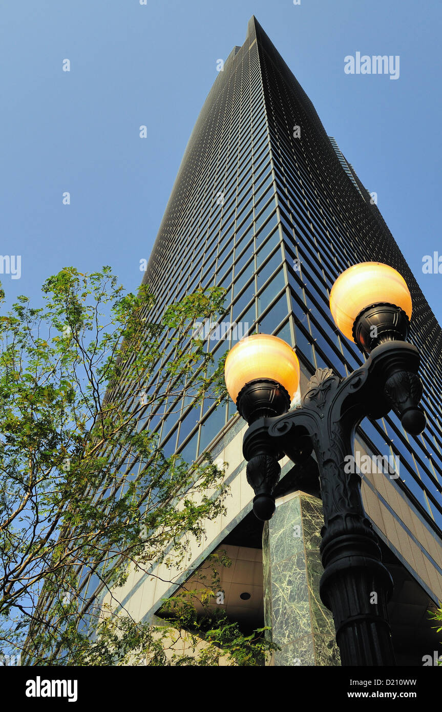 USA Illinois Chicago 333 West Wacker Drive Building Banque D'Images