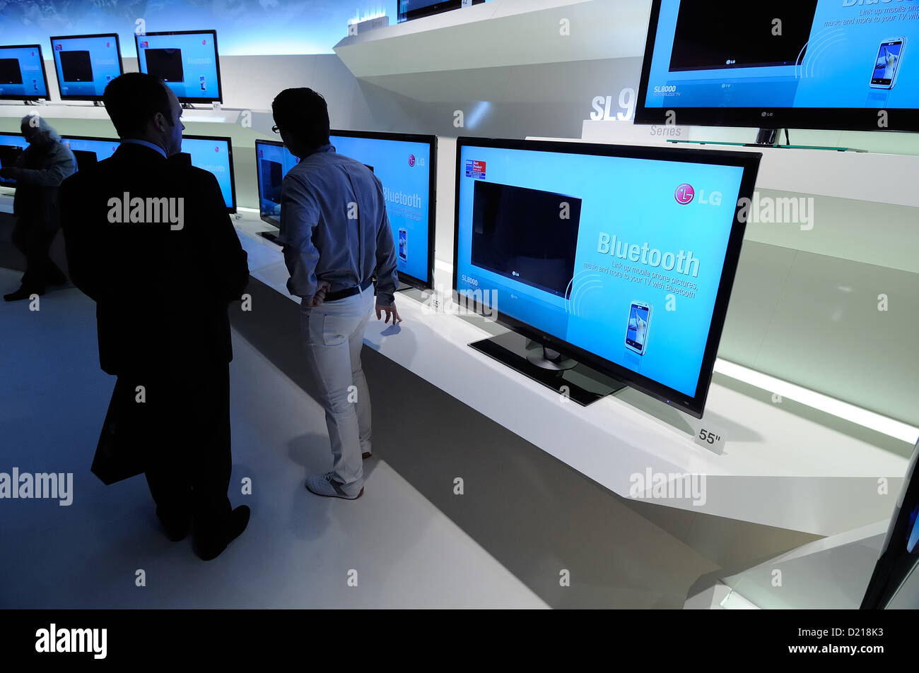 Berlin, Allemagne, LG stand lors de l'International Consumer Electronics Show Banque D'Images