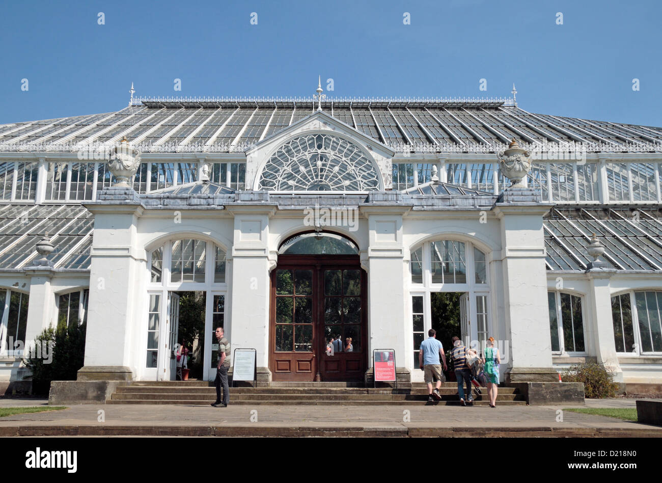 L'entrée ouest de l'Europe, le Royal Botanic Gardens, Kew, Surrey, Angleterre. Banque D'Images