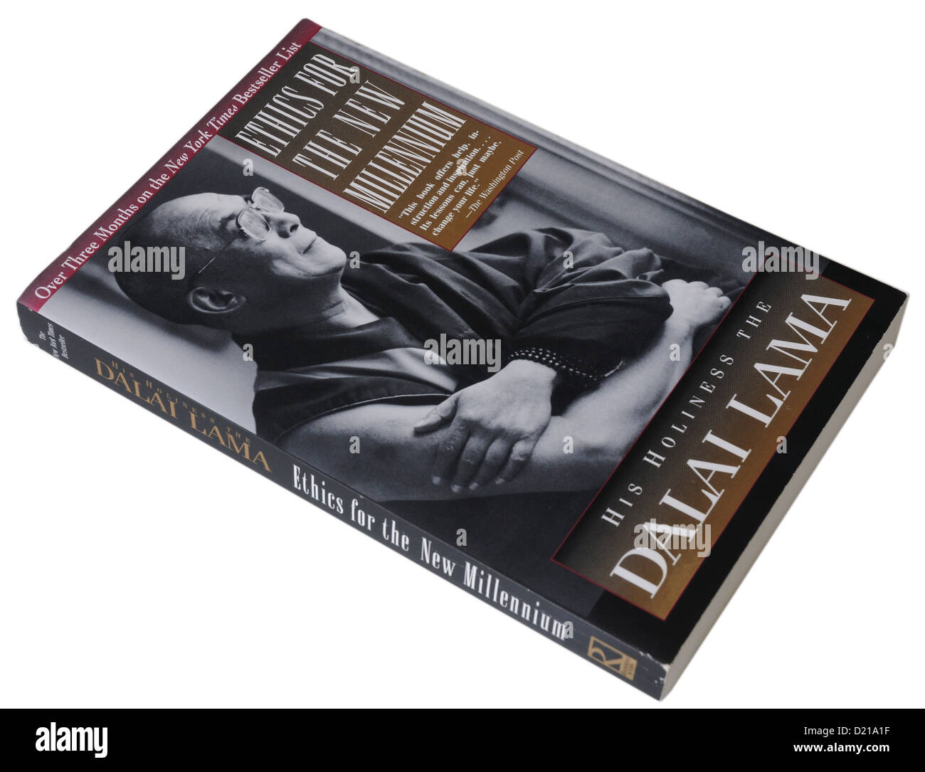 L'éthique pour le nouveau millénaire par le dalaï-Lama Banque D'Images