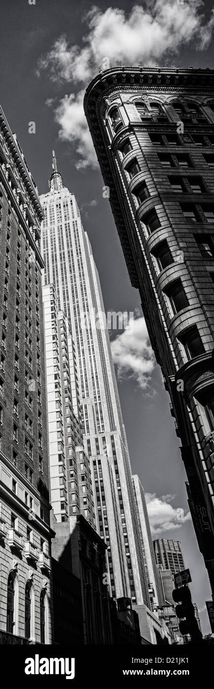 Empire State Building, 381m, 5e Avenue, Manhattan, New York City, New York, USA Banque D'Images