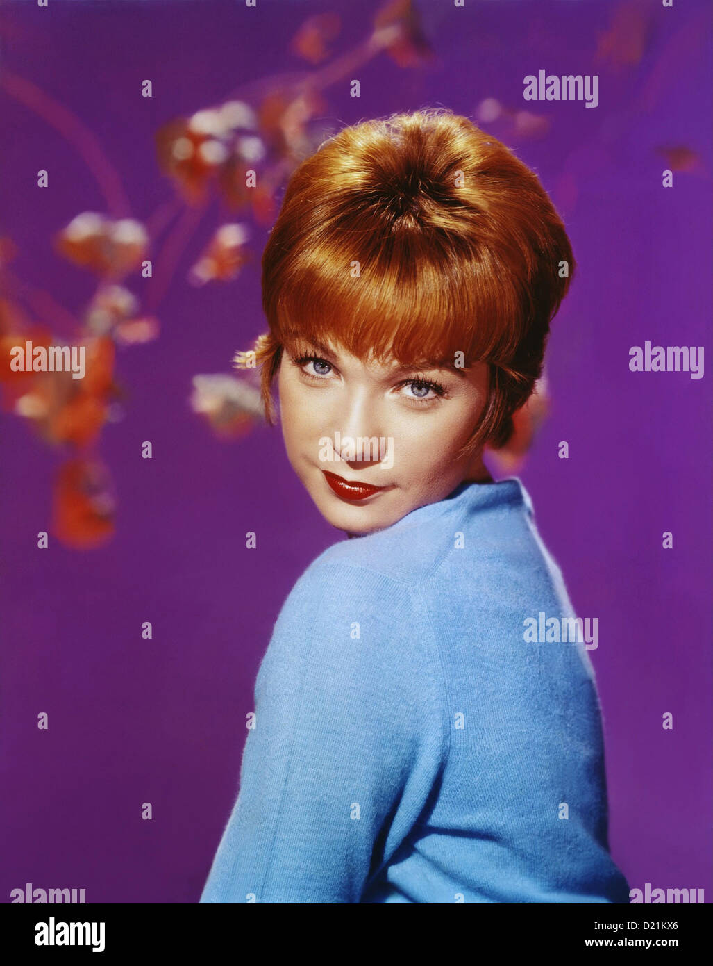 SHIRLEY MacLAINE actrice nous environ 1960 Banque D'Images