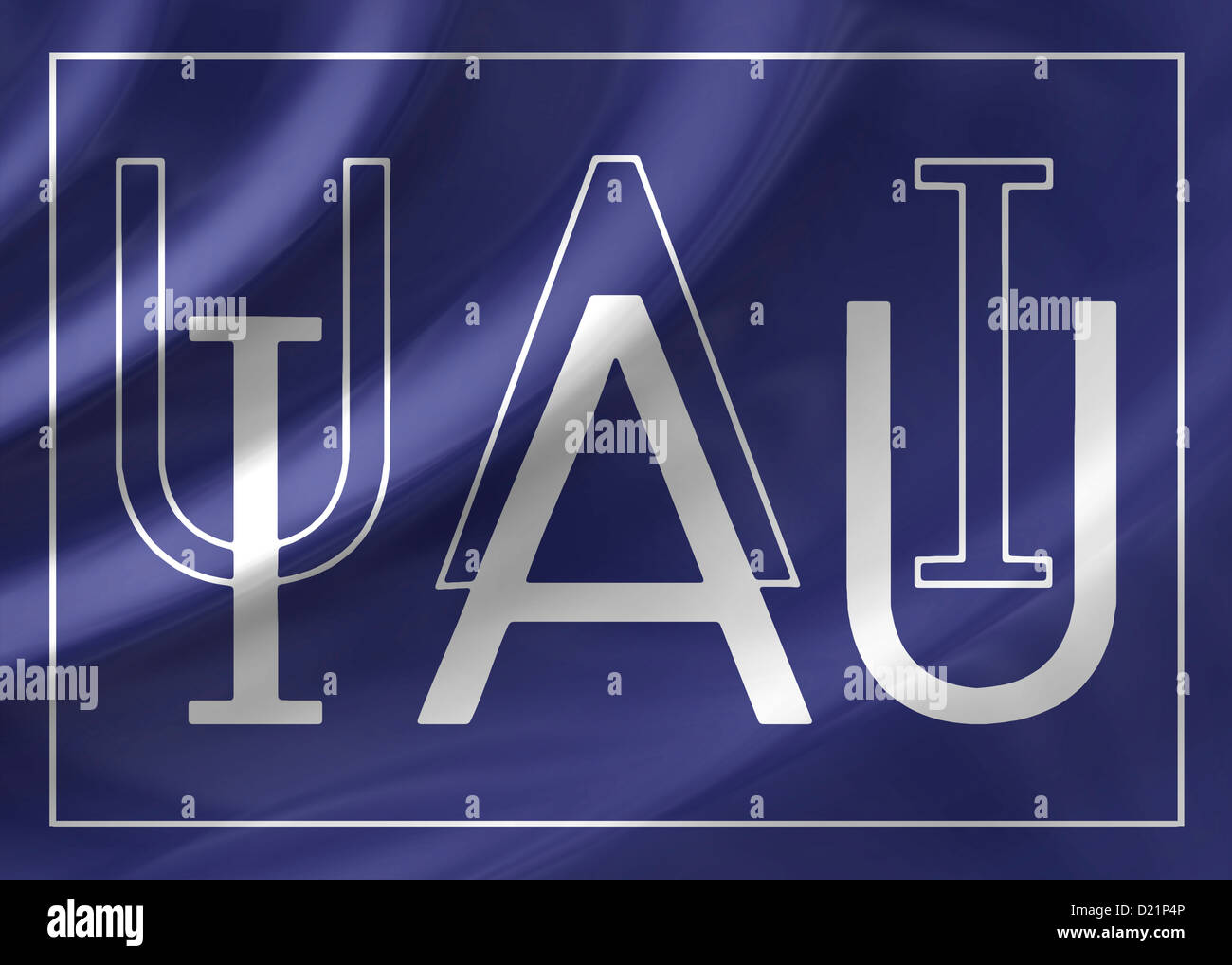 L'Union Astronomique Internationale UAI symbole du drapeau logo Photo — free download