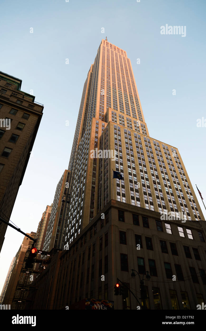 Empire State Building, New York, USA Banque D'Images
