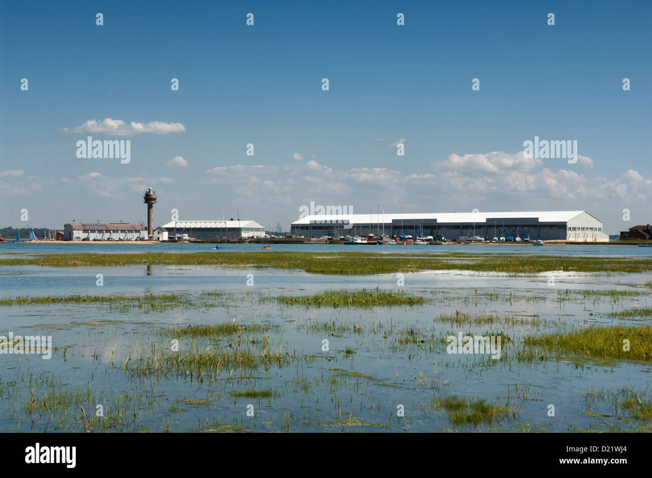 Activités Calshot Centre, Southampton Water, Hampshire, Angleterre Royaume-uni Banque D'Images