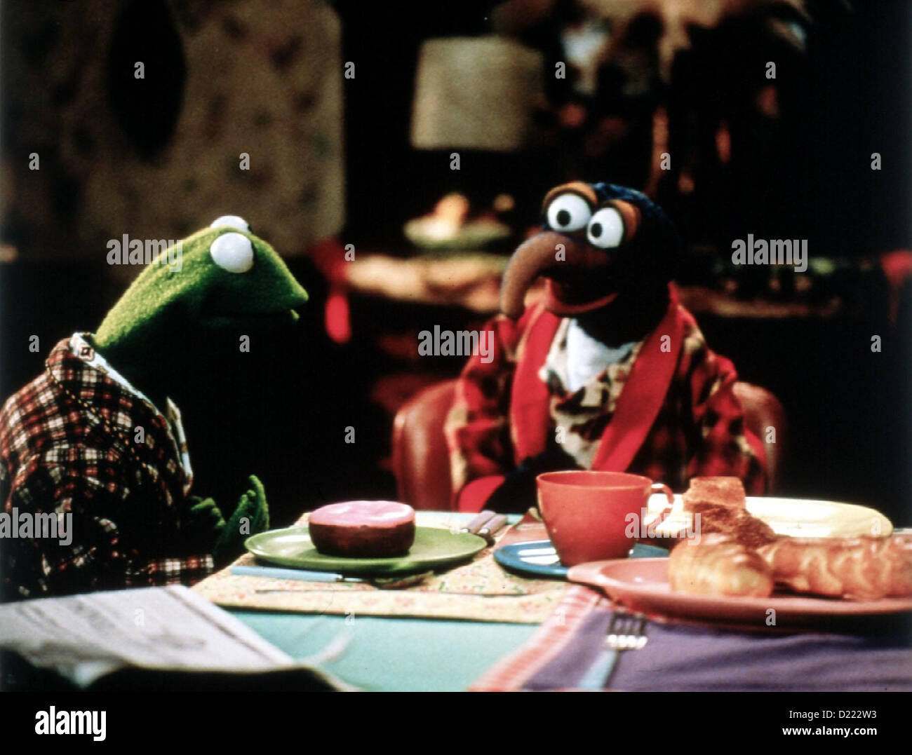 Muppets Aus dem tous les Muppets dans l'espace Kermit, Gonzo *** *** Local Caption 1999 Columbia TriStar Banque D'Images