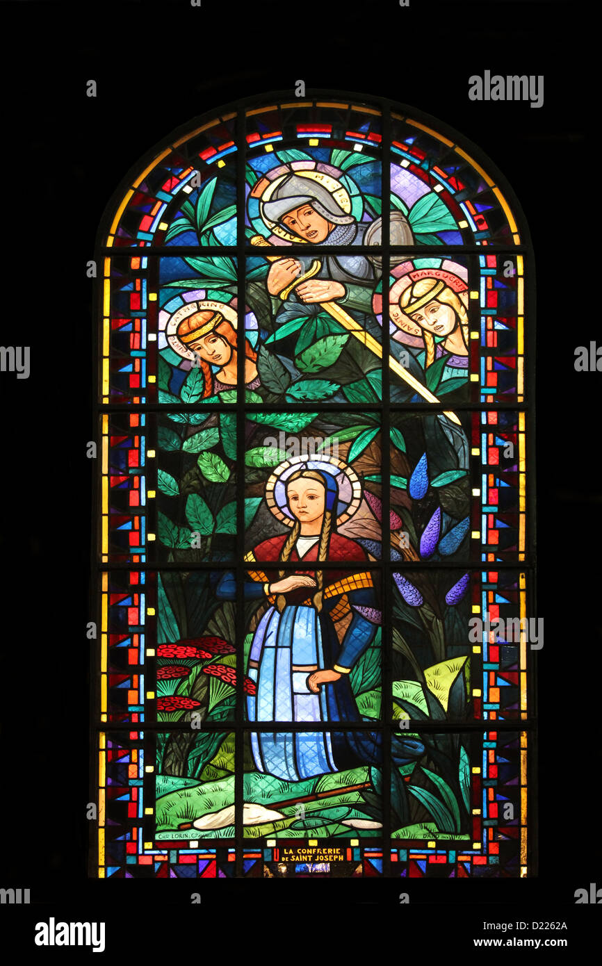 Chapelle sainte jeanne d'arc Banque de photographies et d’images à