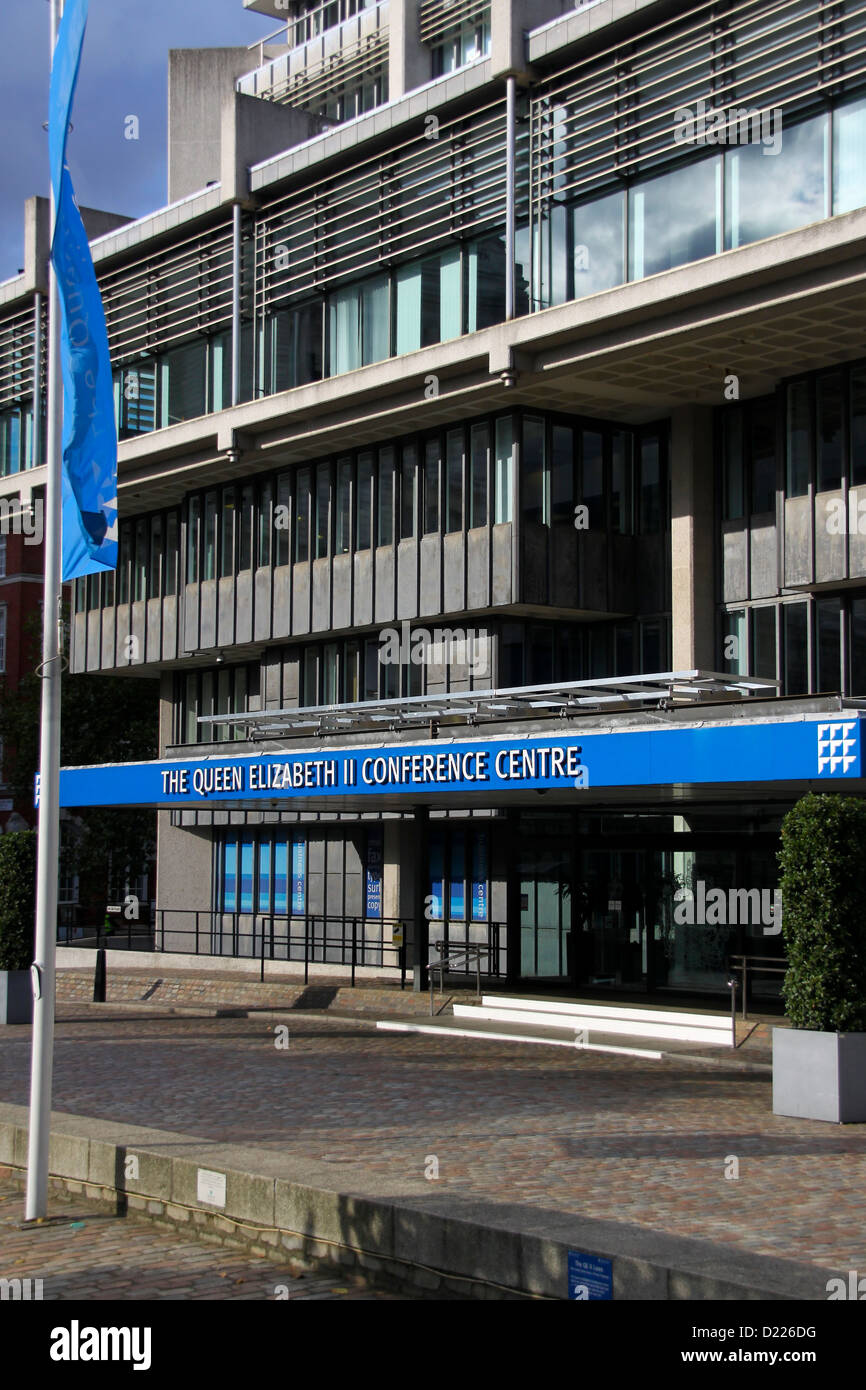 La reine Elizabeth 2 Conference Centre London Banque D'Images