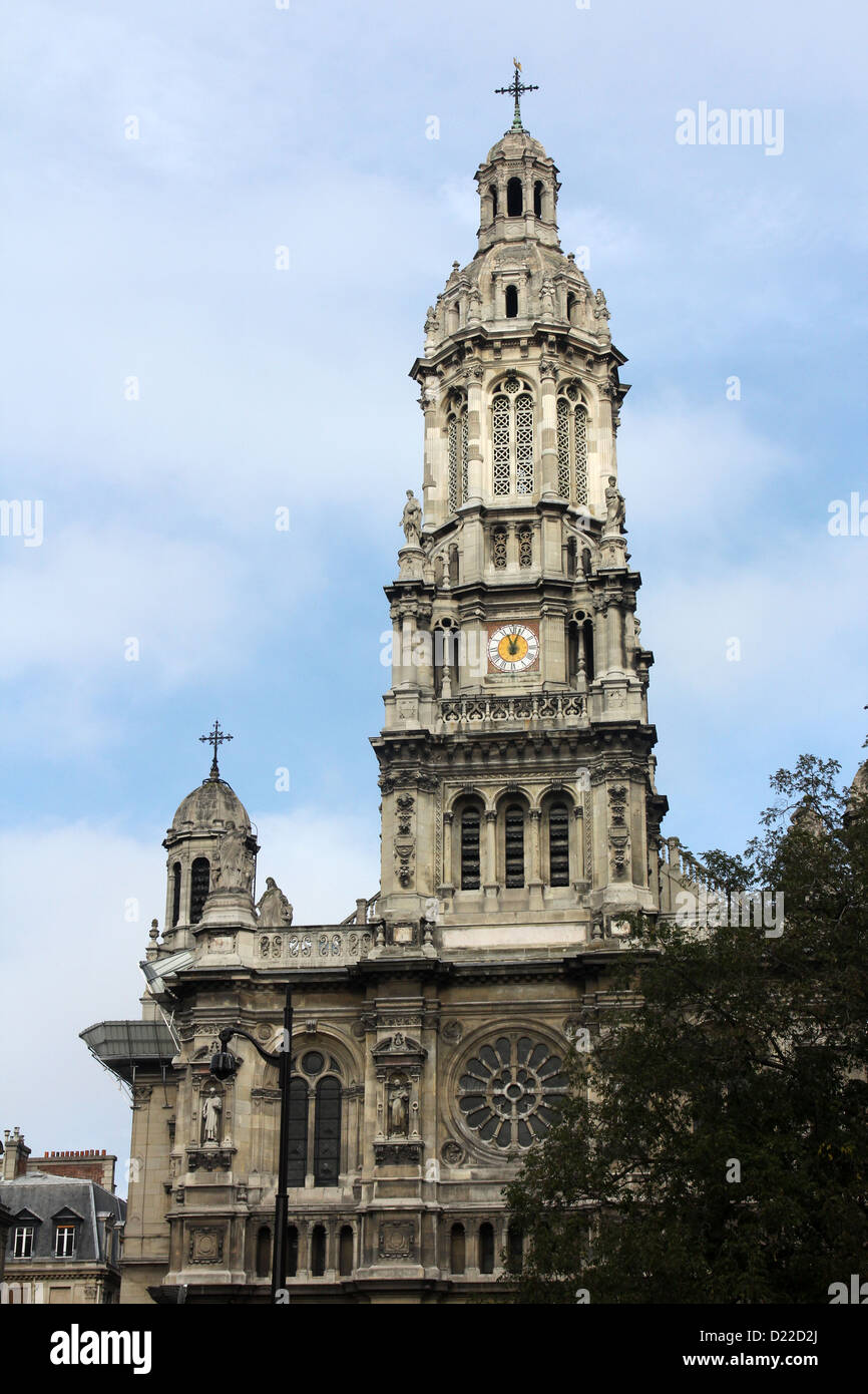 L'église Holy Trinity, Paris Banque D'Images