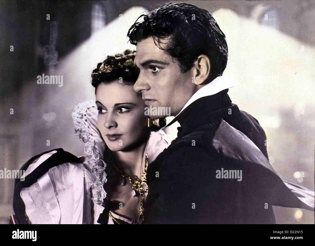 Die Grossen Romanzen - Olivier & Leigh Laurence Olivier, Vivien Leigh et Laurence Olivier dans FEUER UEBER ENGLAND, GB 1937 Banque D'Images