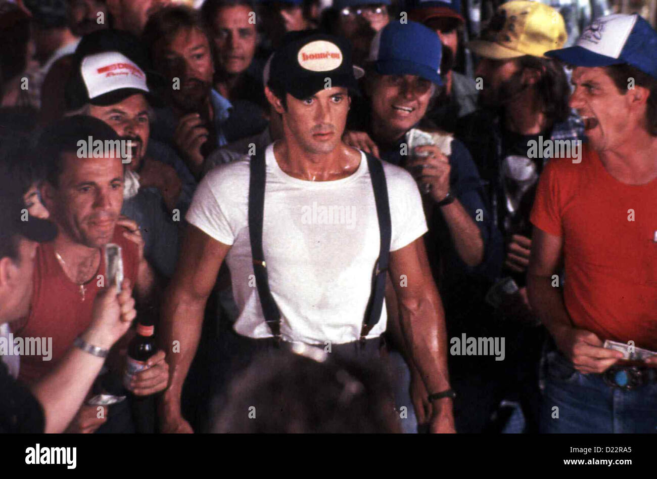 Plus haut plus haut (Lincoln Sylvester Stallone Sylvester Stallone,m) faehrt nach Las Vegas, um der Weltmeisterschaft im Banque D'Images
