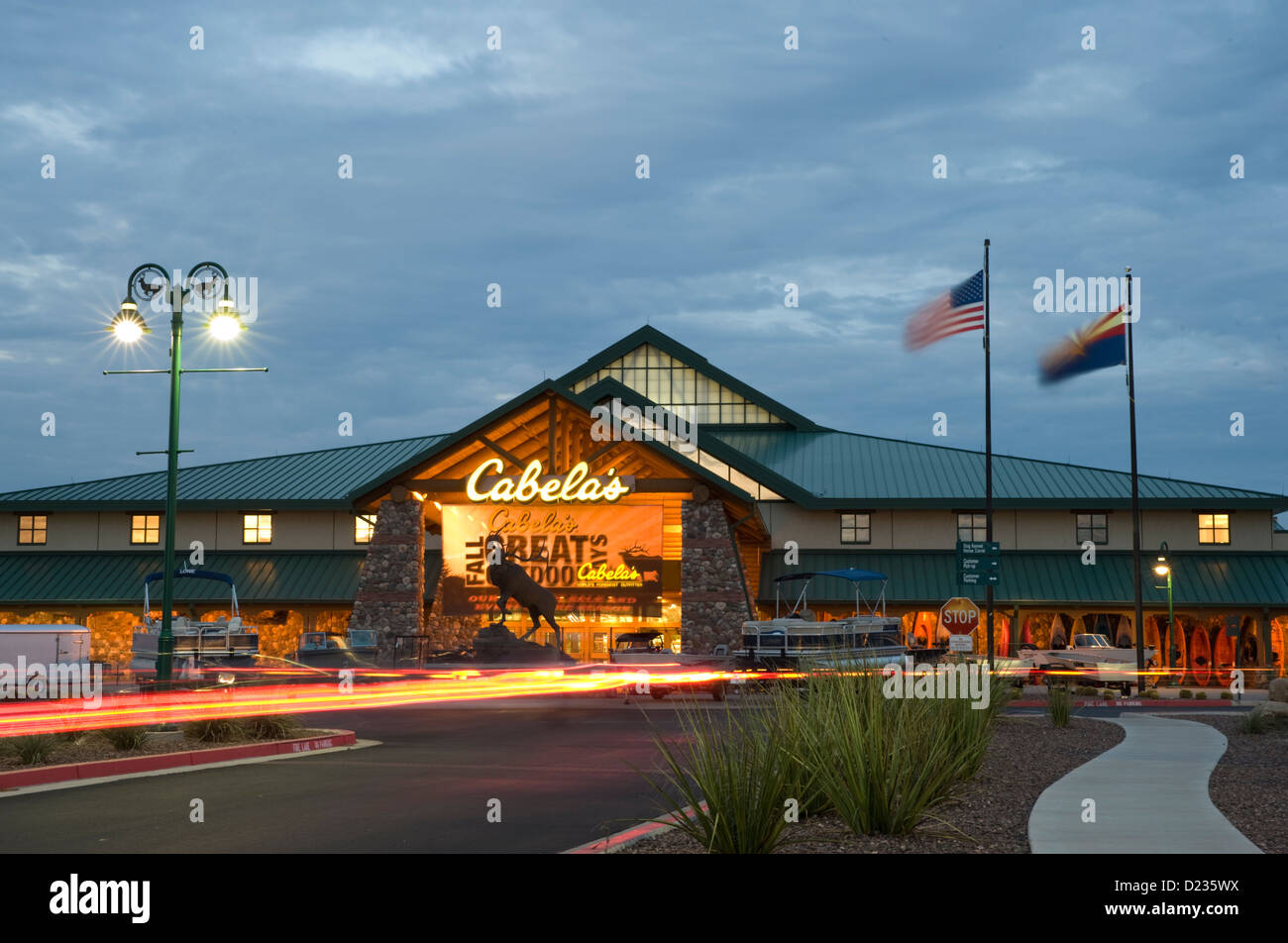 Cabela's Sporting Goods store at Westgate, Glendale, Arizona, USA Banque D'Images