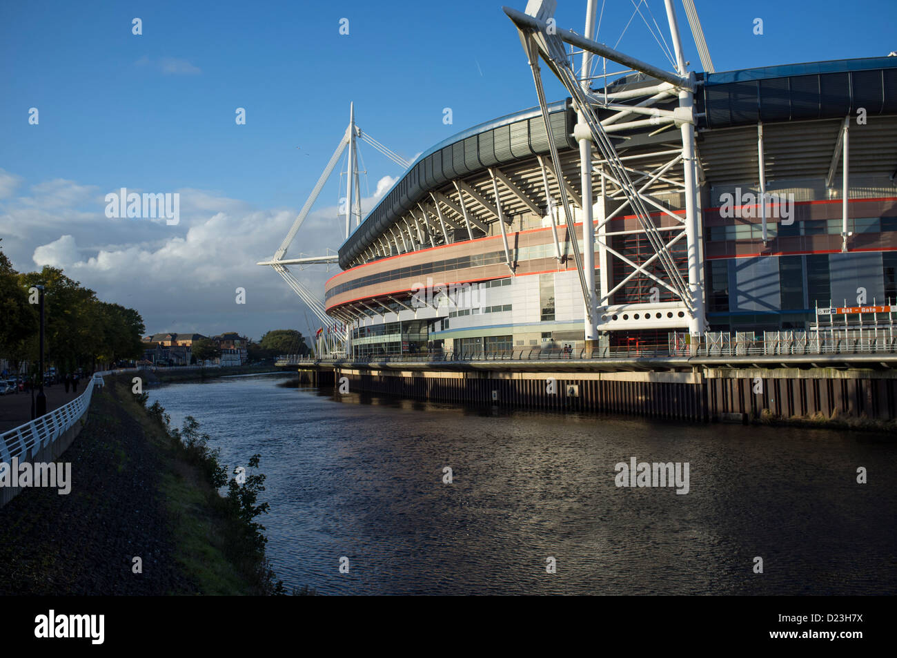 Millennium Stadium Cardiff Banque D'Images