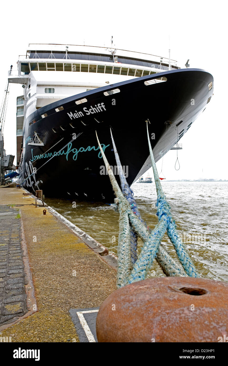 Berlin, Allemagne, TUI bateau de croisière Mein Schiff au Columbus- Banque D'Images