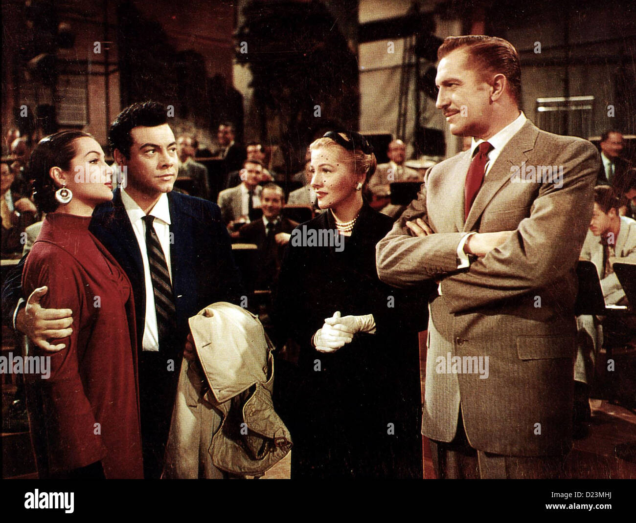 Serenade Serenade Sarita Montie, Mario Lanza, Joan Fontaine, Vincent : Doch eines Tages begegnet Damon (Mario Lanza, Banque D'Images