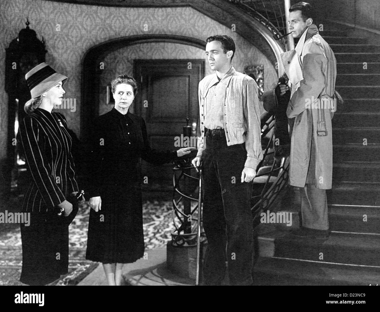 Der Schatten einer Frau Femme Ombre Andrea King, Lisa Golm, John Alvin, Helmut Dantine Brooke Ryder (Anrea King, l) lebt mit Banque D'Images