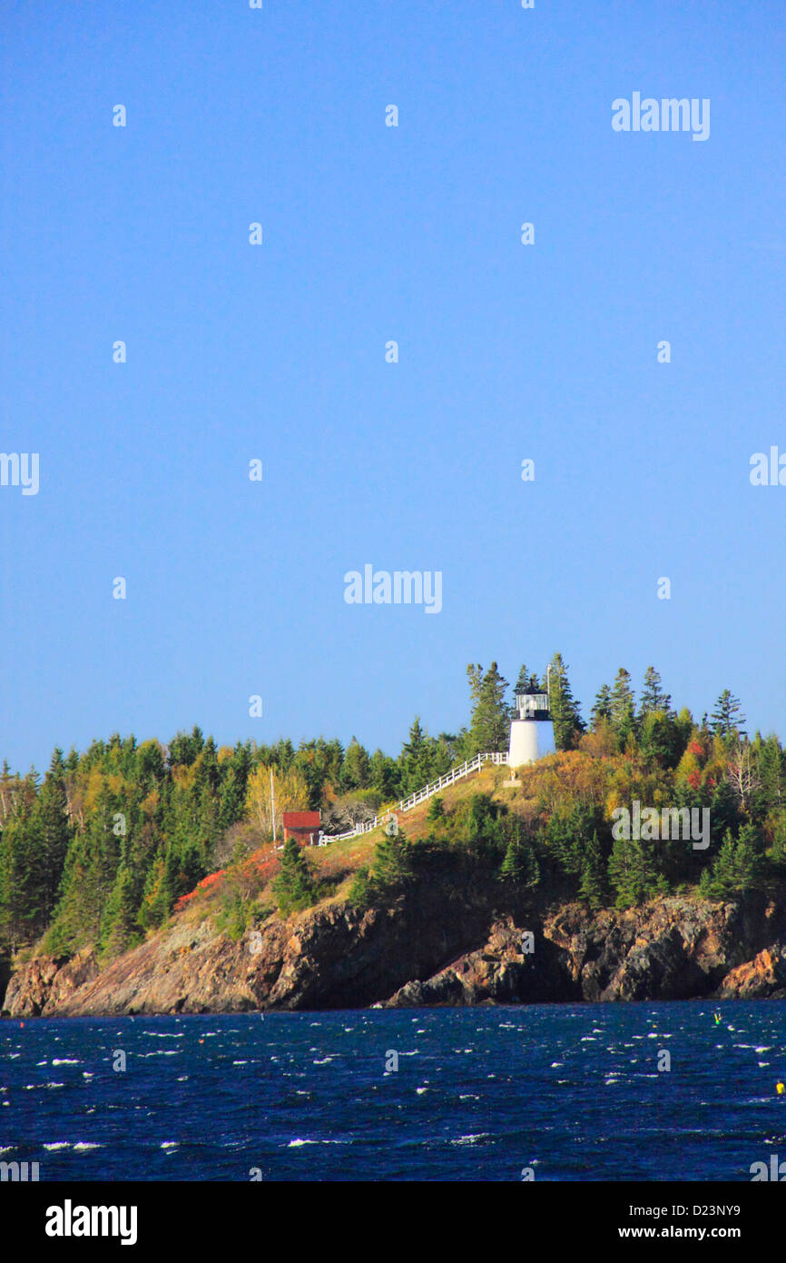 Owls Head Light, Owls Head State Park, Rockland, Maine, USA Banque D'Images