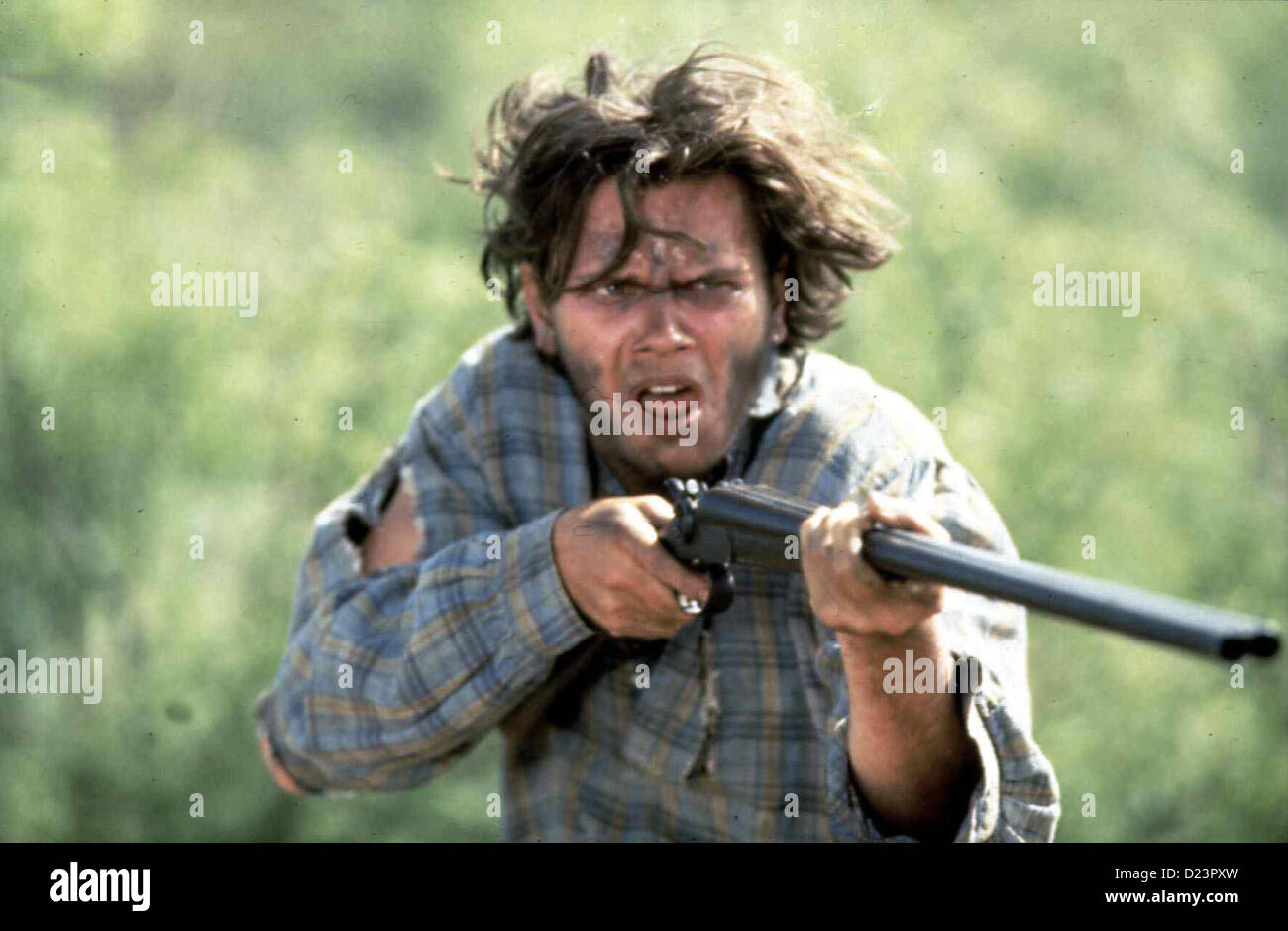 Schweigende Zunge - DIE RACHE DER Geister Silent Tongue River Phoenix Talbot (River Phoenix) Tag und Nacht wacht bei dem Banque D'Images