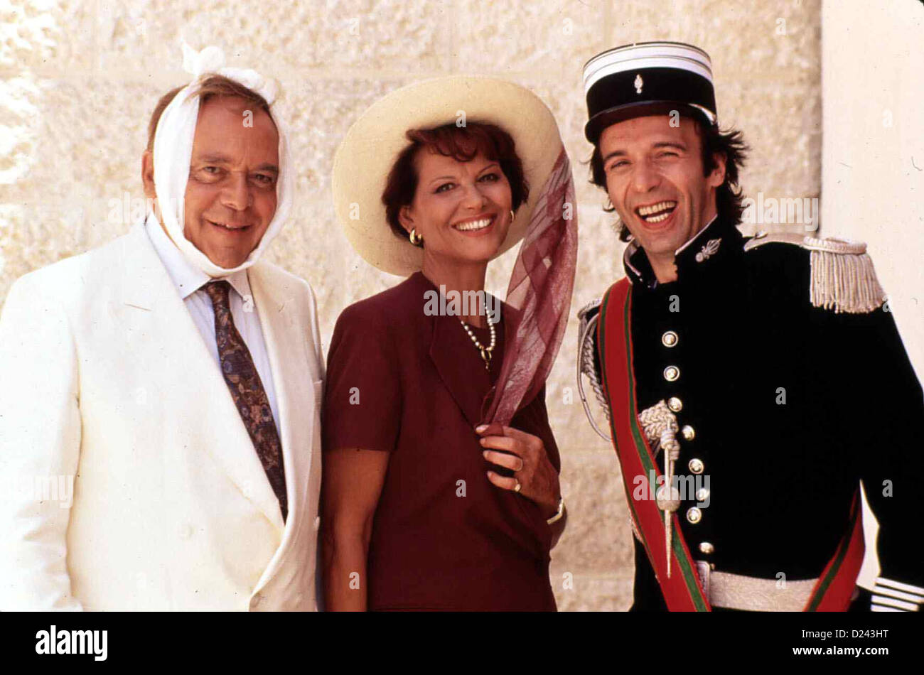 Der Sohn Des Rosaroten Panthère Panthère rose fils Herbert Lom, Claudia Cardinale, Roberto Benigni Local Caption *** 1993 *** Banque D'Images
