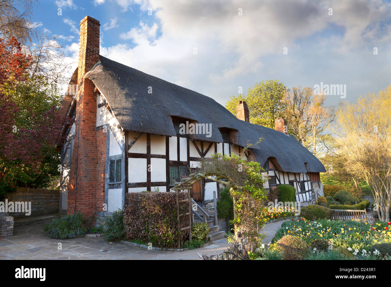 Anne Hathaway's Cottage Banque D'Images
