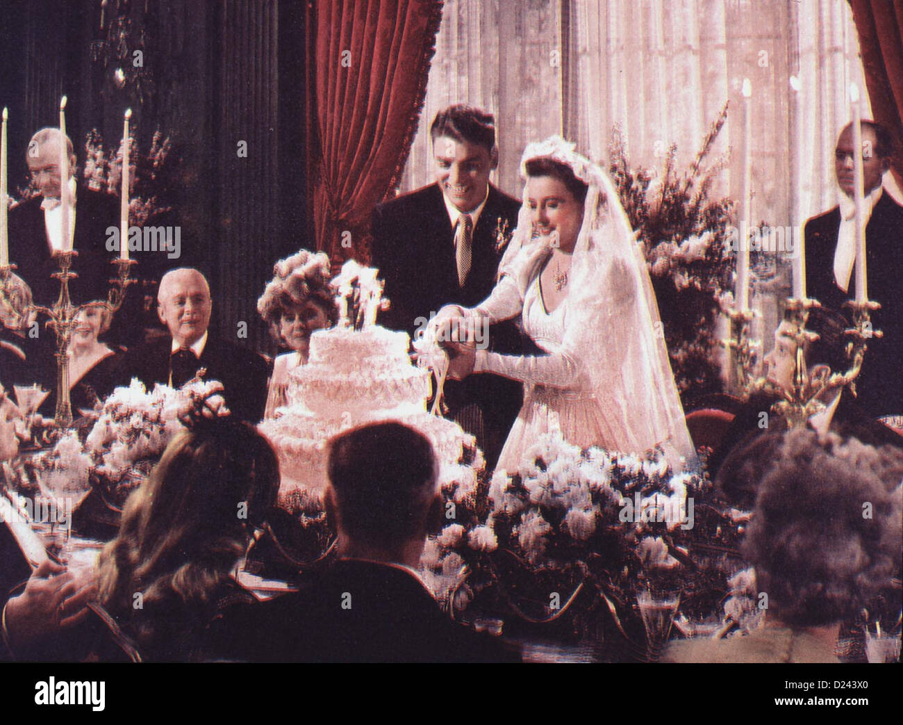 Du Lebst noch 105 Minuten Désolé, mauvais numéro Burt Lancaster, Barbara Stanwyck Die reiche Leona (Barbara Stanwyck) heiratet Banque D'Images