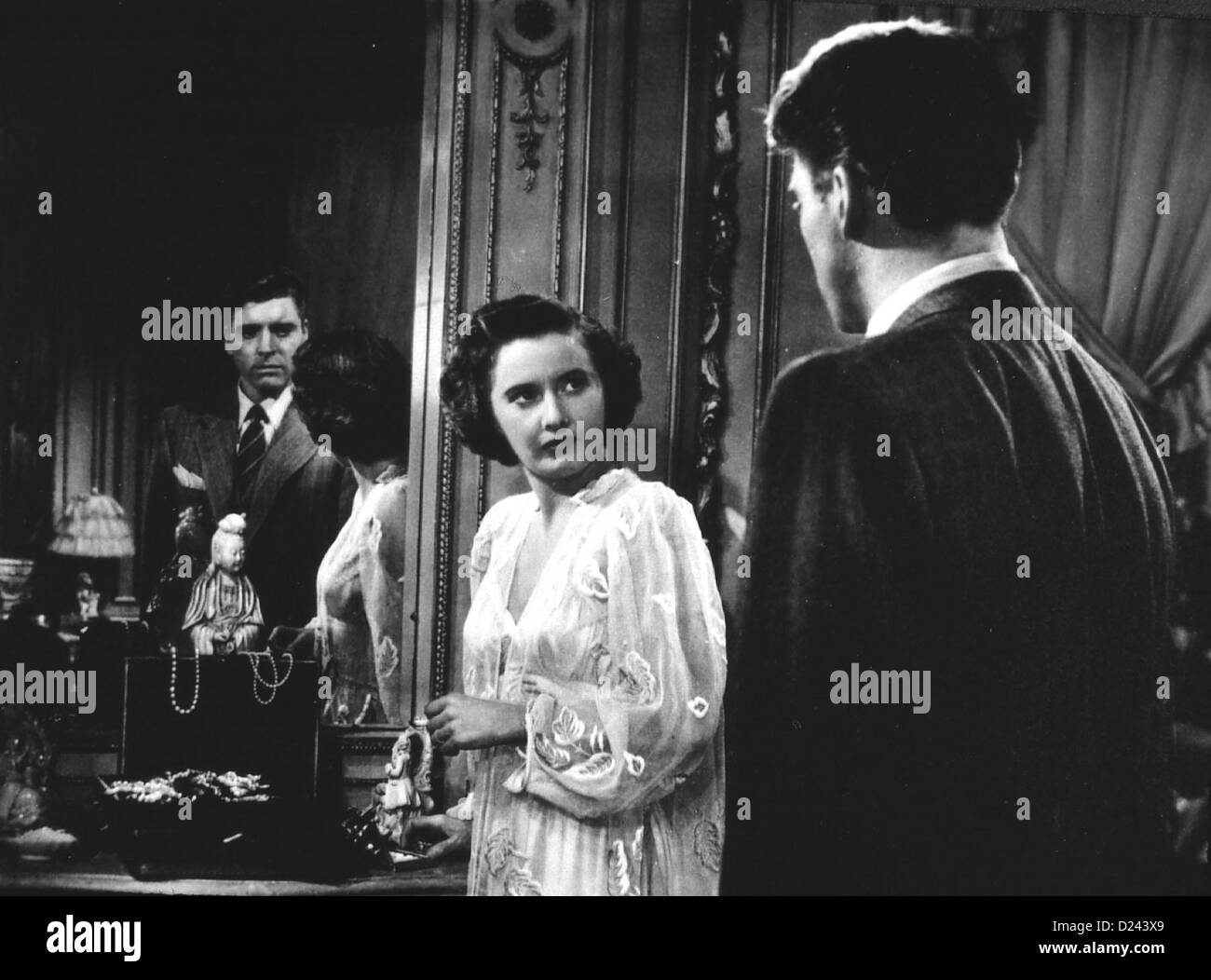 Du Lebst noch 105 Minuten Désolé, mauvais numéro Barbara Stanwyck, Burt Lancaster Obgleich Leona (Barbara Stanwyck) eine Firma Banque D'Images