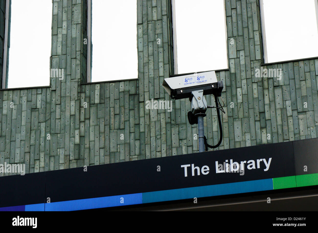 Caméra CCTV Banque D'Images