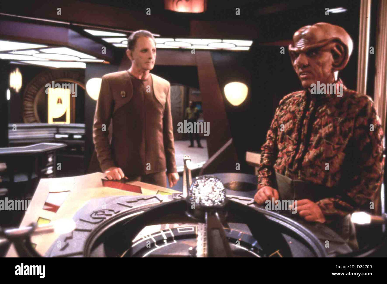 Star Trek : Deep Space Nine Star Trek : Deep Space Nine, Odo (René Auberjonois l) *** légende locale *** 1992 -- Banque D'Images