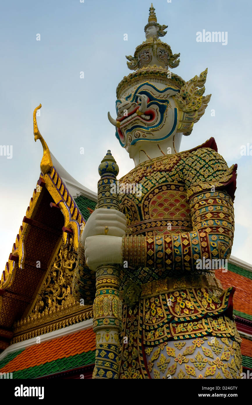 Tuteur à Bangkok Palais Royal - Thaïlande Banque D'Images
