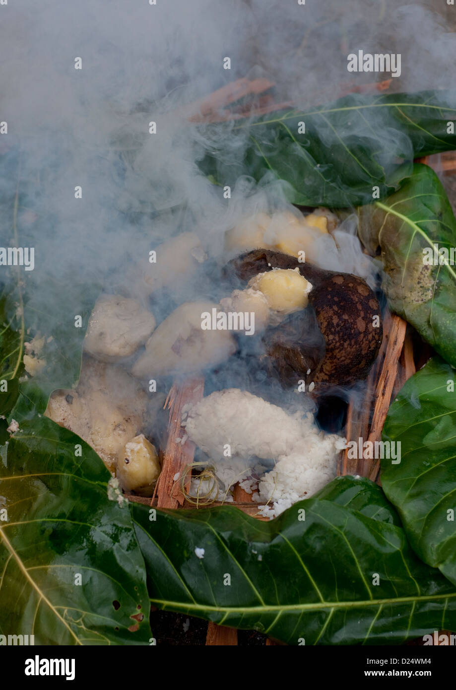 Four traditionnel, Bougainville, en Papouasie-Nouvelle-Guinée Banque D'Images