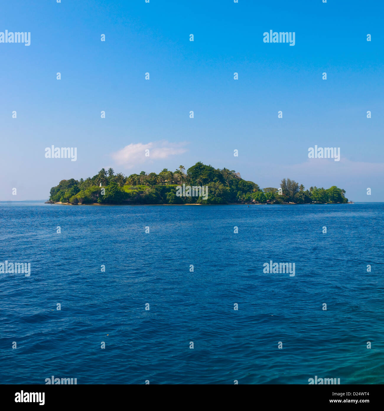 Île, Bougainville, en Papouasie-Nouvelle-Guinée Banque D'Images