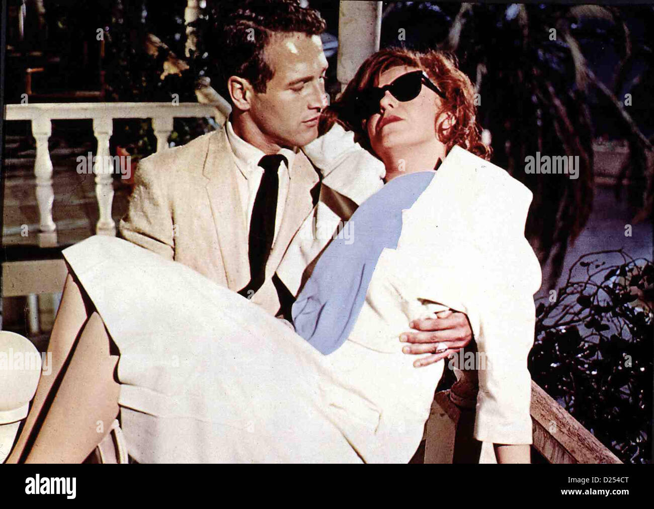 Suesser Vogel Jugend Jeunesse Oiseaux doux Paul Newman, Geraldine Page Alexandras (Geraldine Page) Leben wird von uebermaessigem Banque D'Images