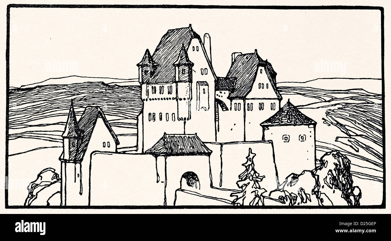 Château Banque D'Images