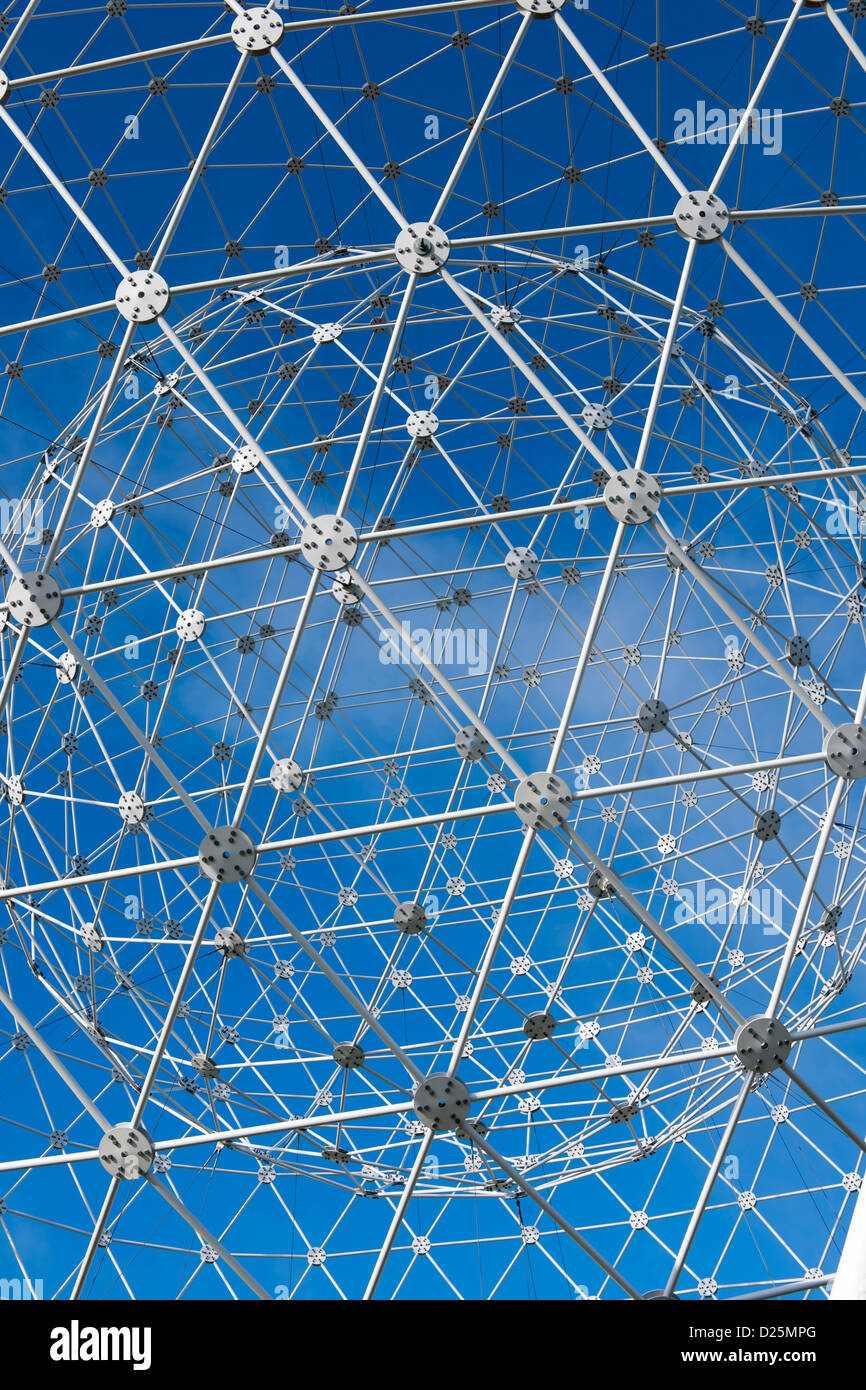 Sculpture de Belfast augmenter d'artiste Wolfgang Buttress Banque D'Images