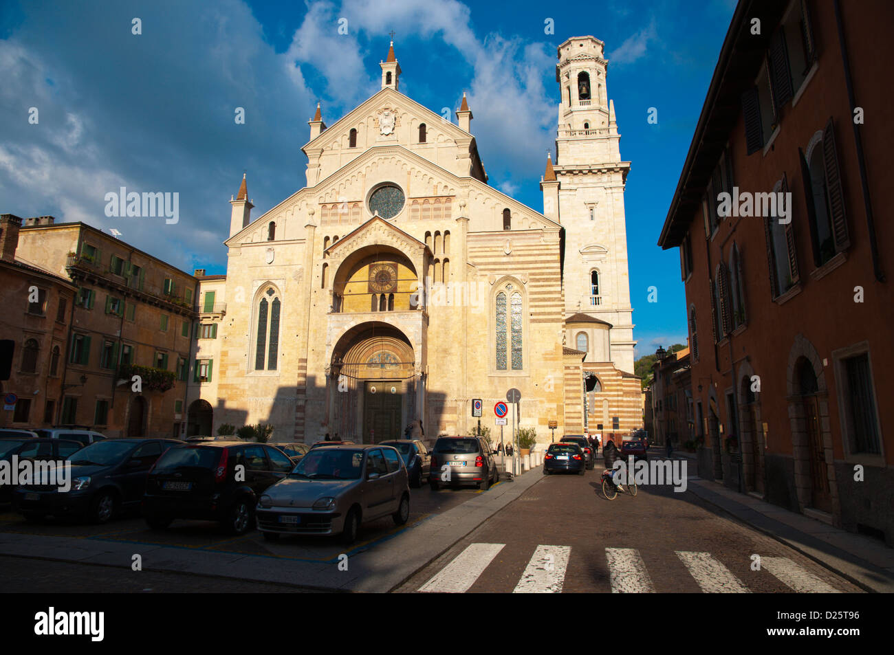 La cathédrale Duomo de Vérone ville la Vénétie Italie Europe Banque D'Images