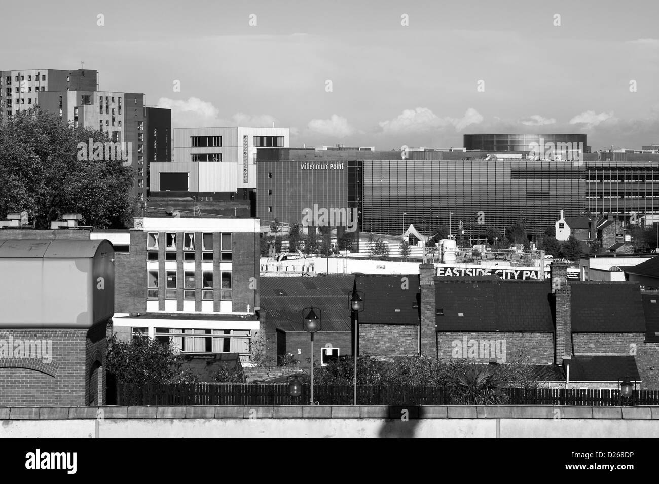 Eastside et Millenium Point du centre-ville de Birmingham UK Banque D'Images