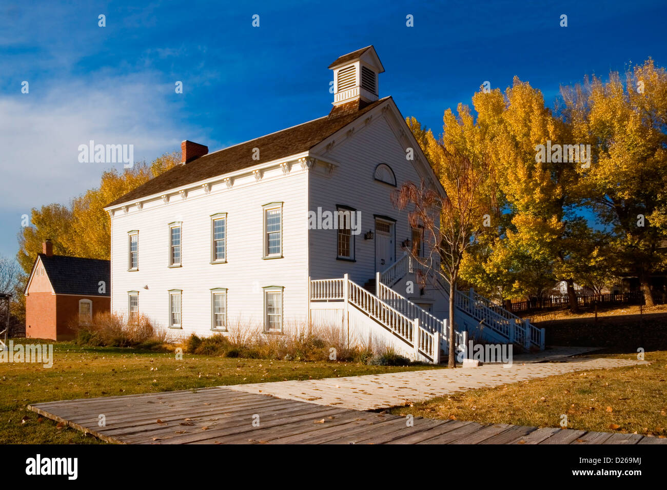 Pioneer Antique House Banque D'Images