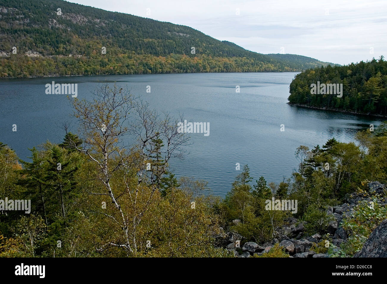 Eagle Lake, Acadia NP Banque D'Images