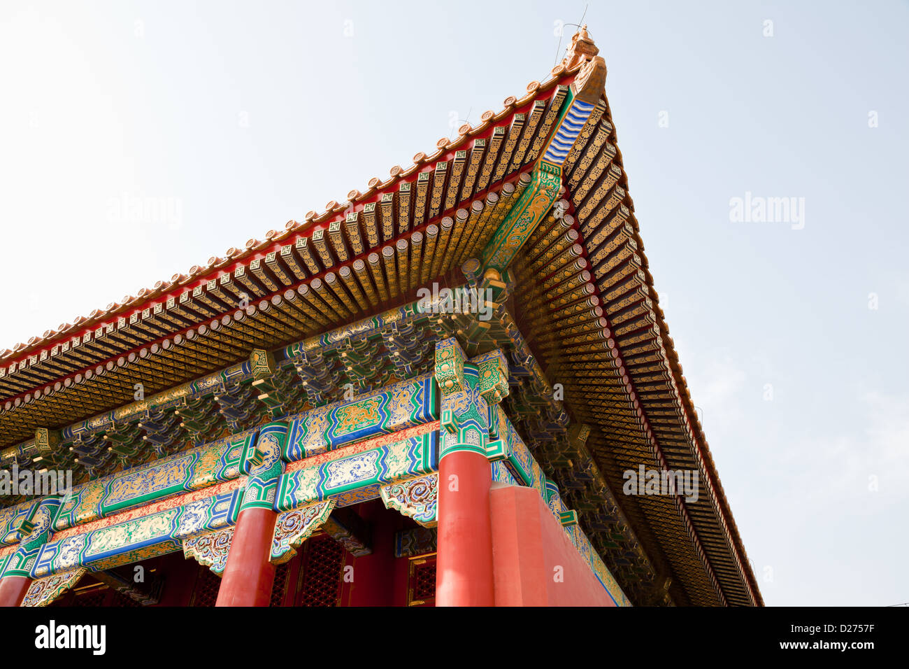 L'architecture historique chinois Banque D'Images
