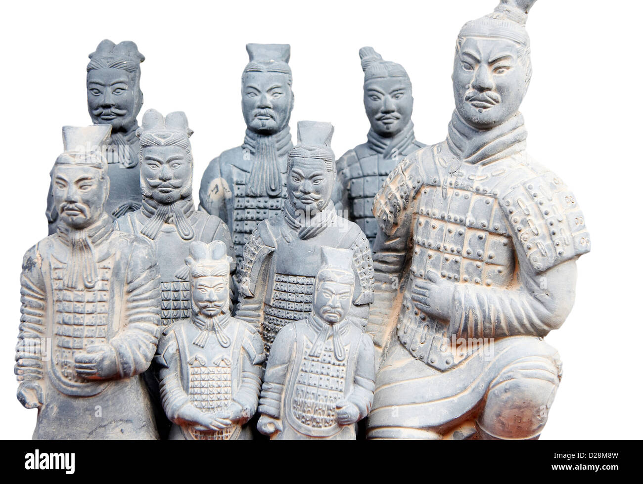 Armée de guerriers de terre cuite,l'un des plus célèbres sites historiques en Chine Banque D'Images
