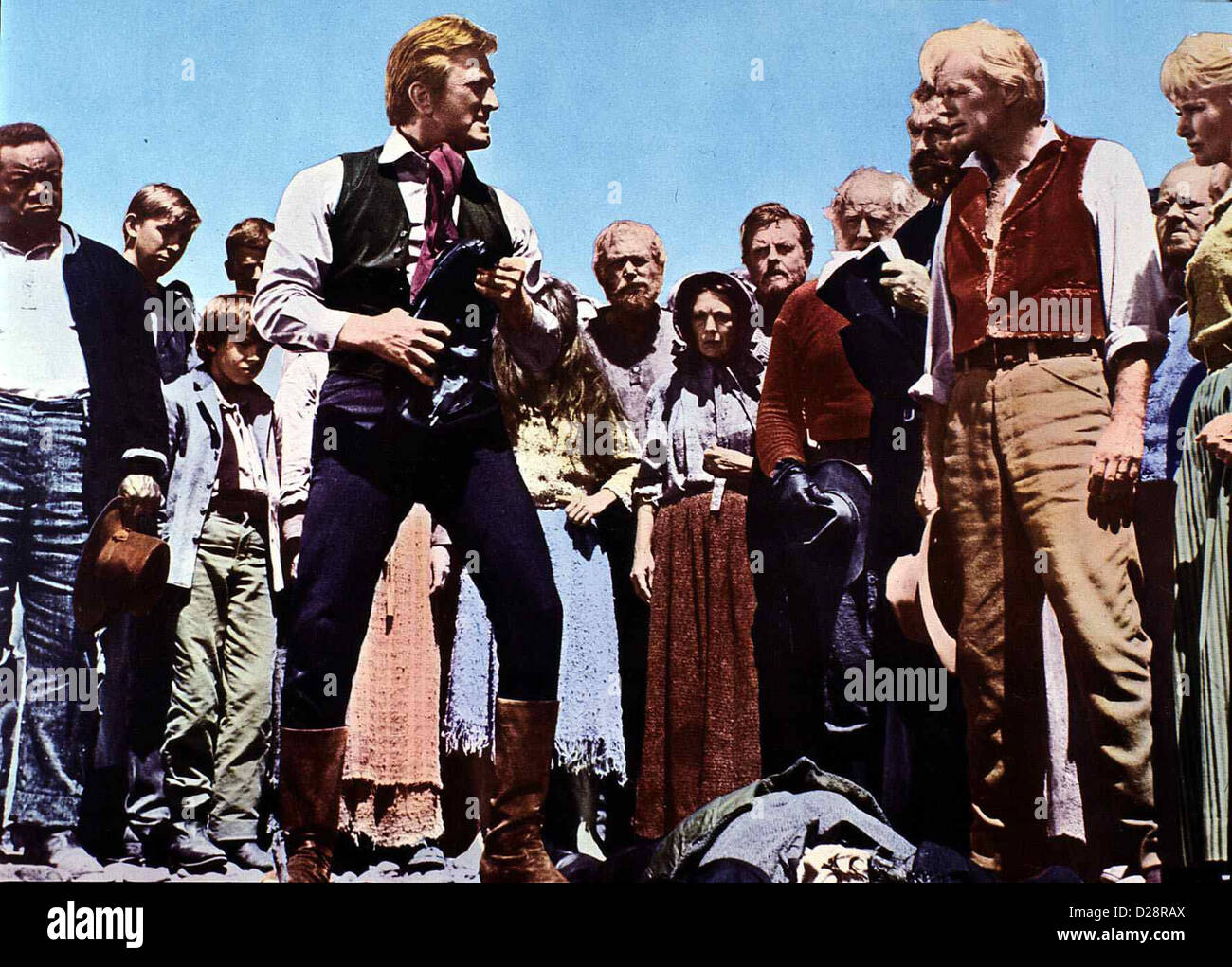 Der Weg Nach Westen Route de l'Ouest, le Kirk Douglas, Richard Widmark *** *** Légende Locale 1966 -- Banque D'Images