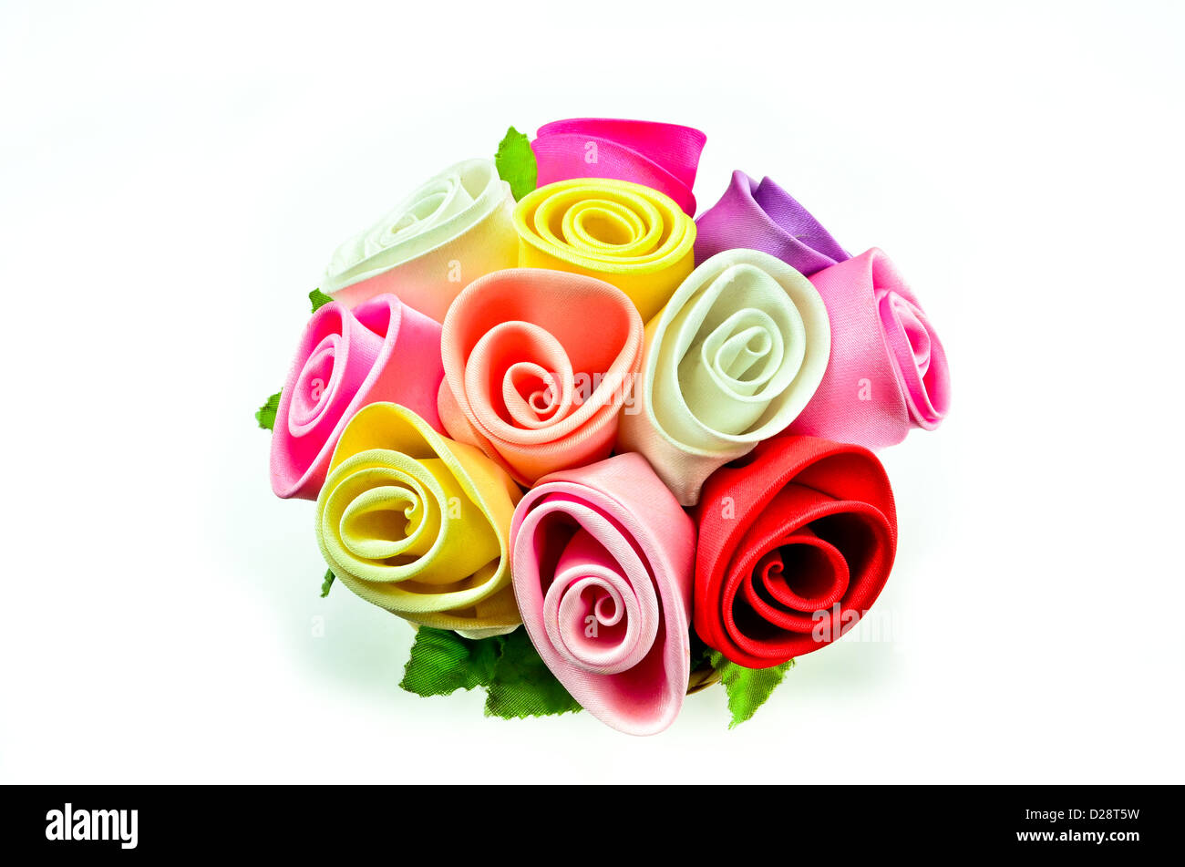 Bouquet de roses assorties couleur concept carte cadeau Banque D'Images
